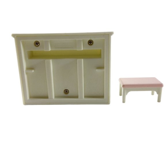 Calico Critters Red Roof Country Home Dollhouse Piano and Bench Replacement Part - Picture 7 of 7